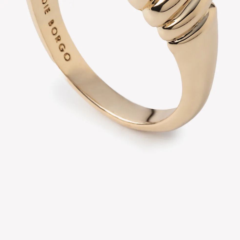 CLOISONNÉ TORSADE BOMBAY RING
