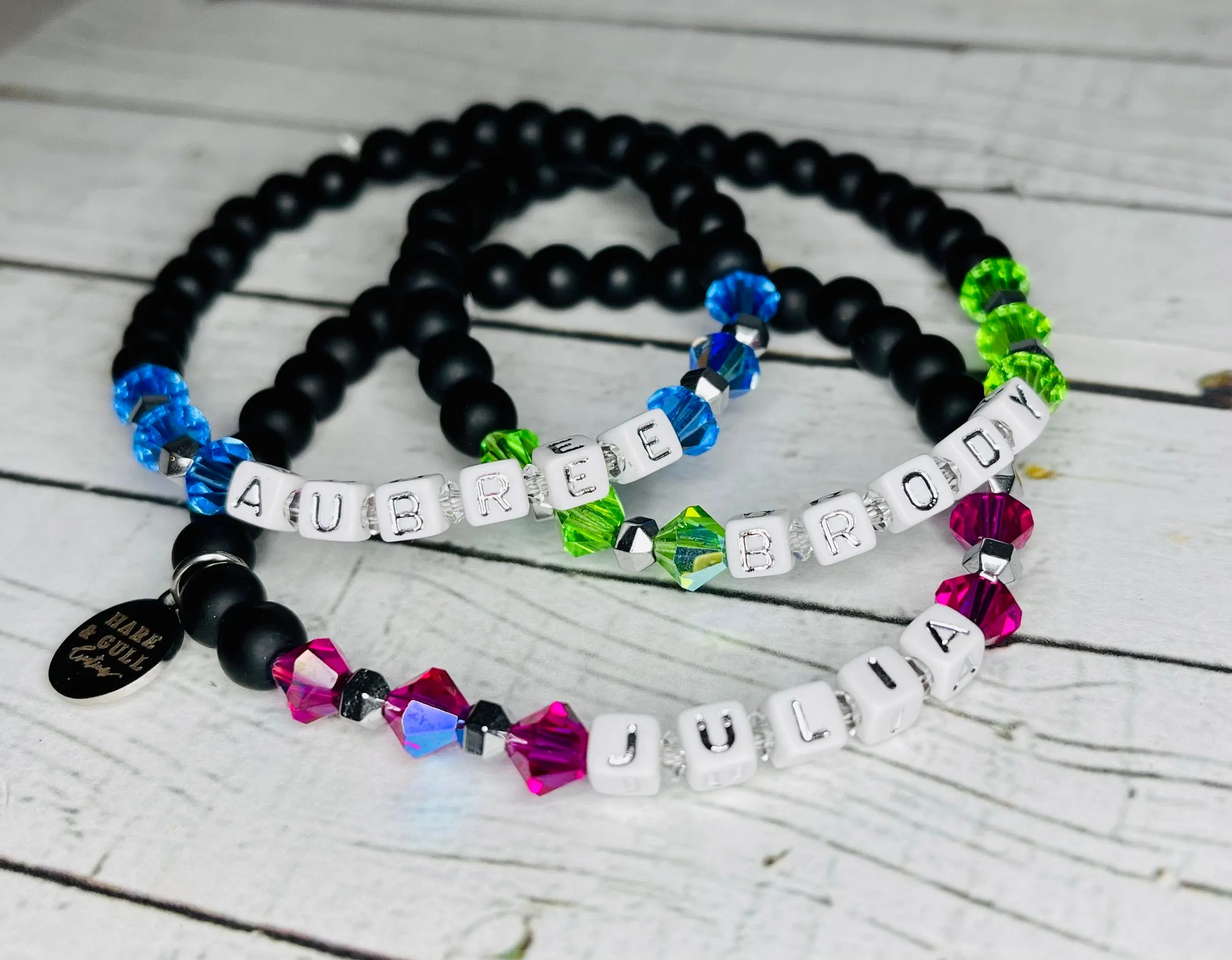 Custom Intention Bracelets!