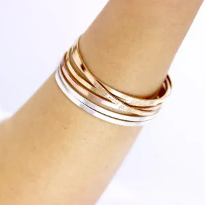 Custom Name Cuff Bracelet