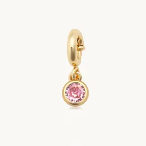 Custom October Birthstone Charm