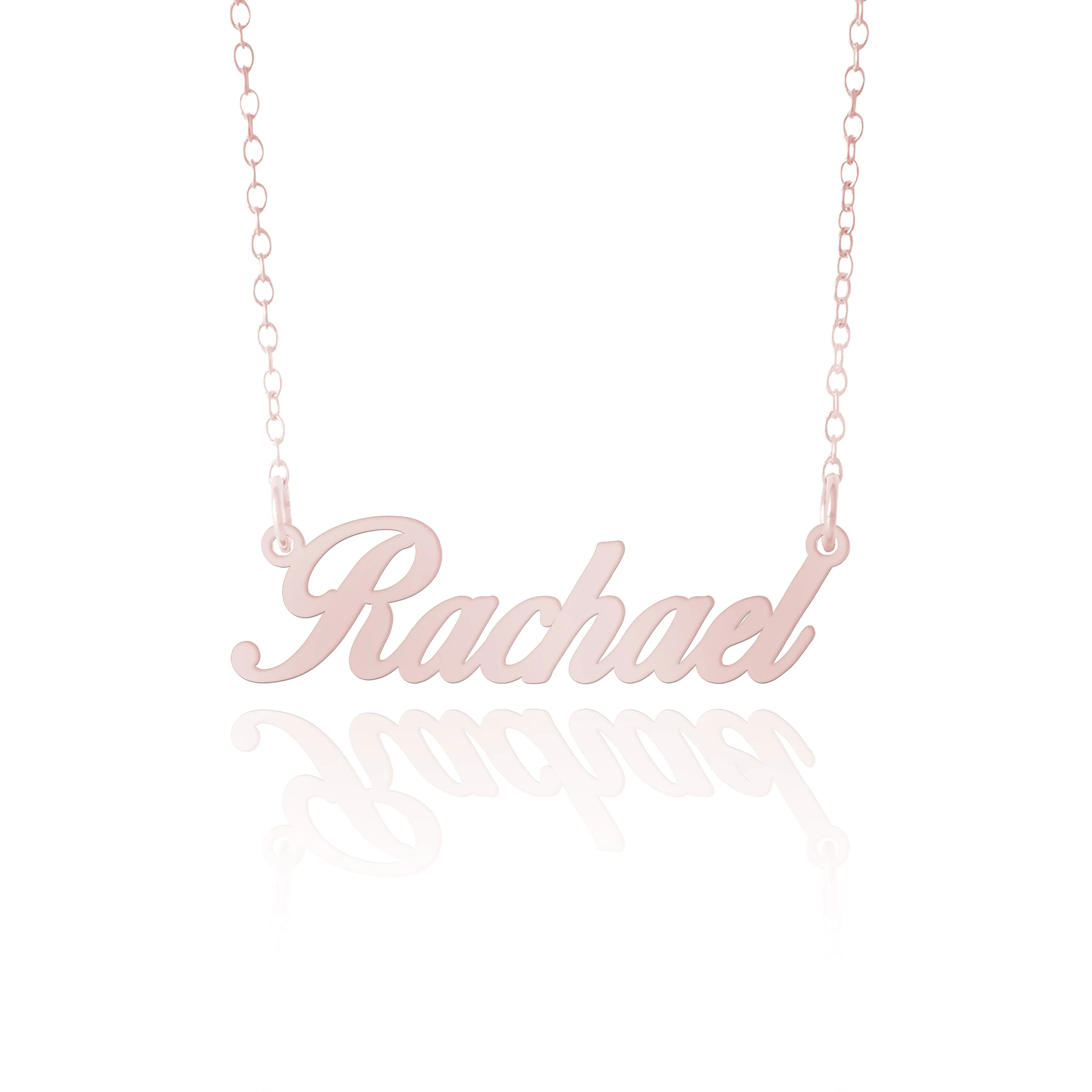 Custom Rose Gold Name Necklace