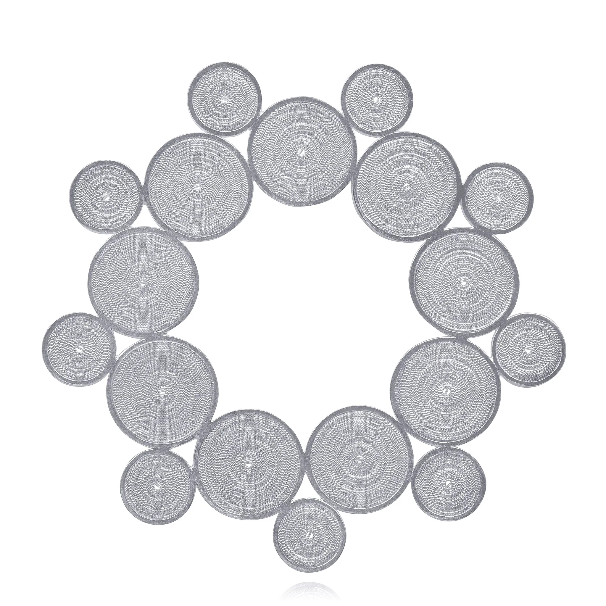 DAKOTA SILVER NECKLACE BROCHE FILIGREE