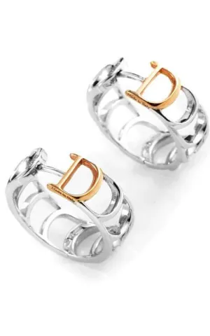 Damiani Damianissima Earrings White and Pink Gold, Diamond (20027259)