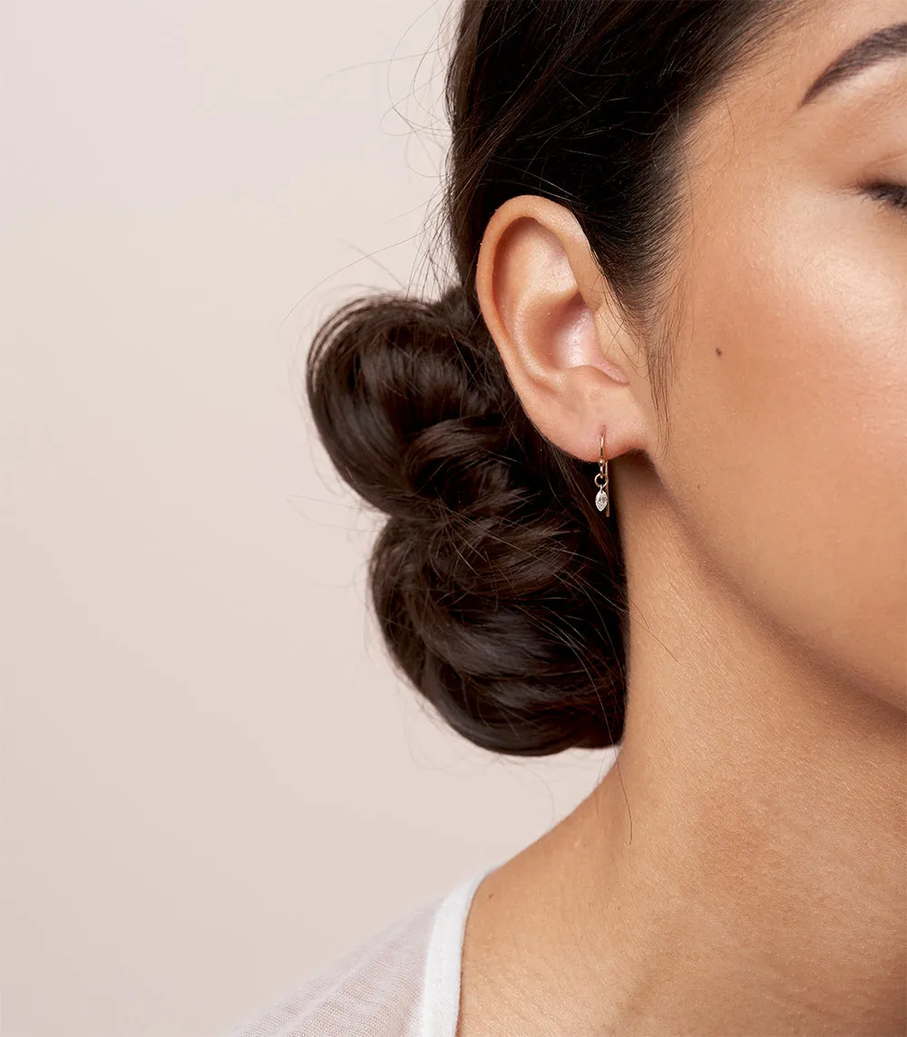 Dancing Diamond Dangle Earrings