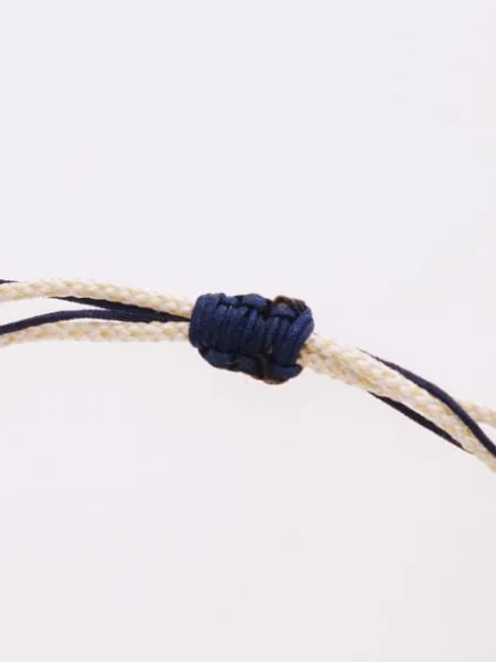 Dec Birthstone Silk Code Braid Bracelet - Turquoise