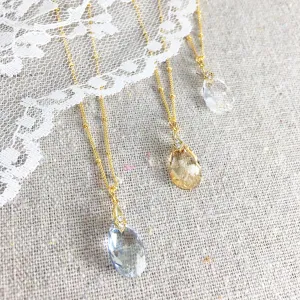 Deco Tear Necklace