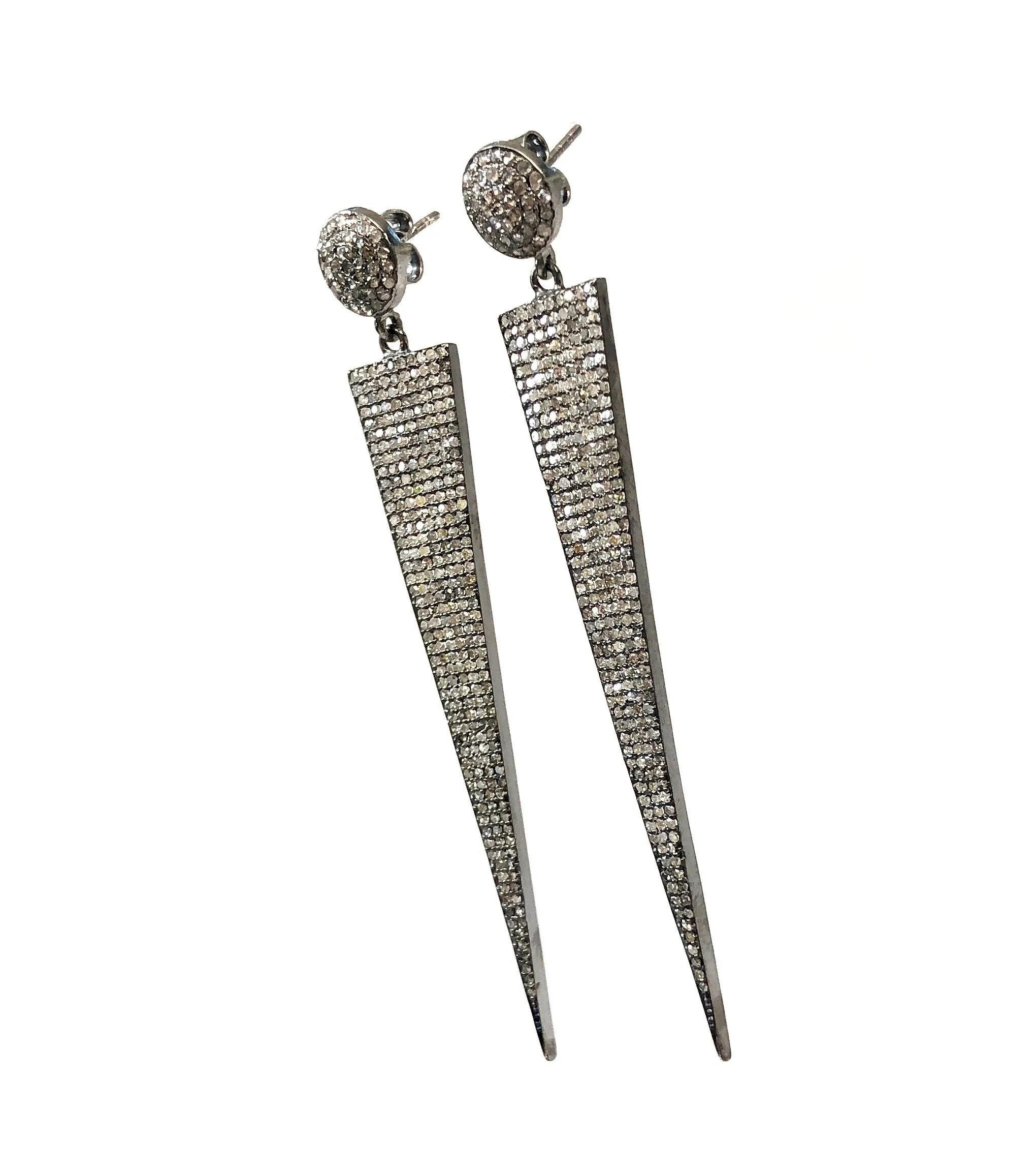 Diamond Dagger Earrings