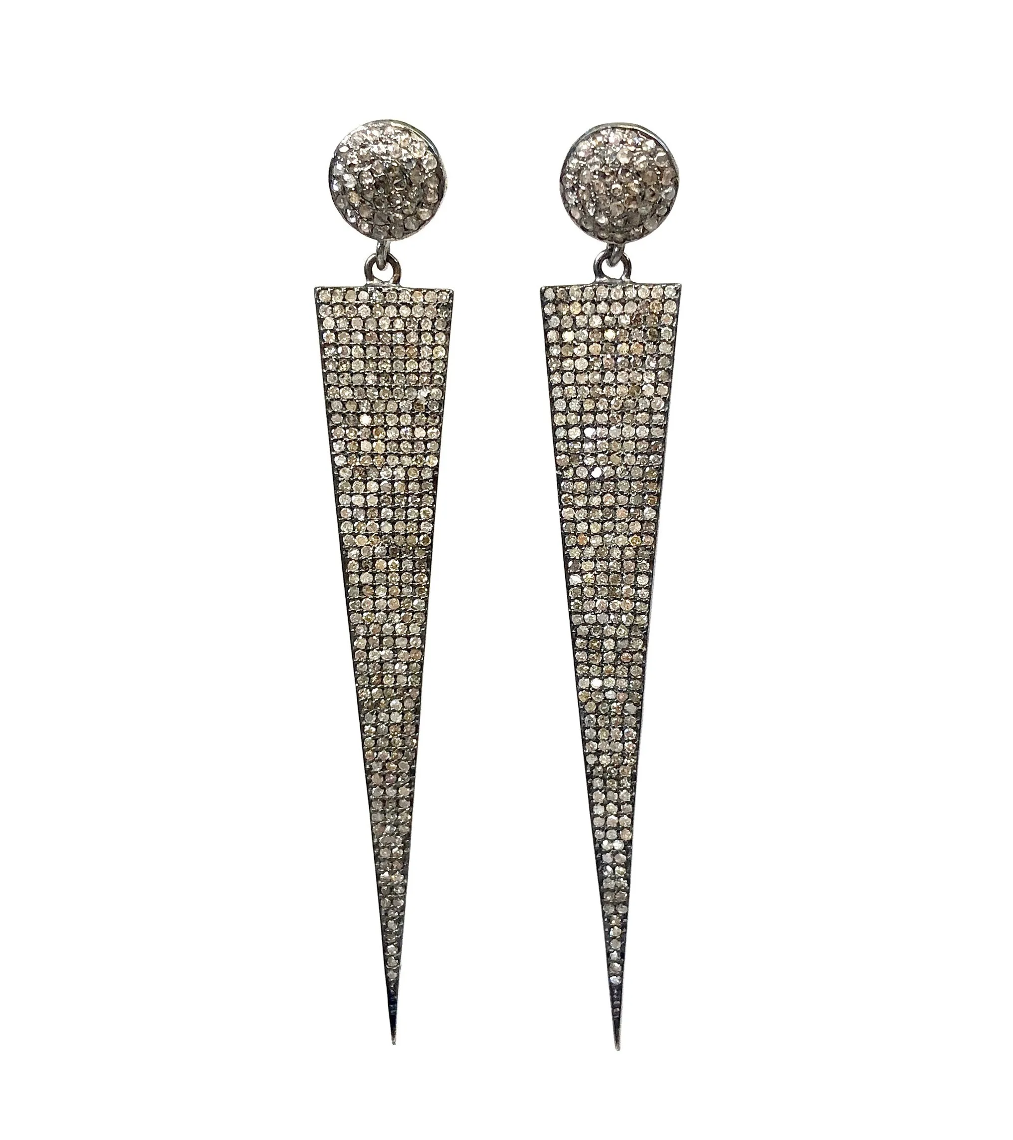 Diamond Dagger Earrings