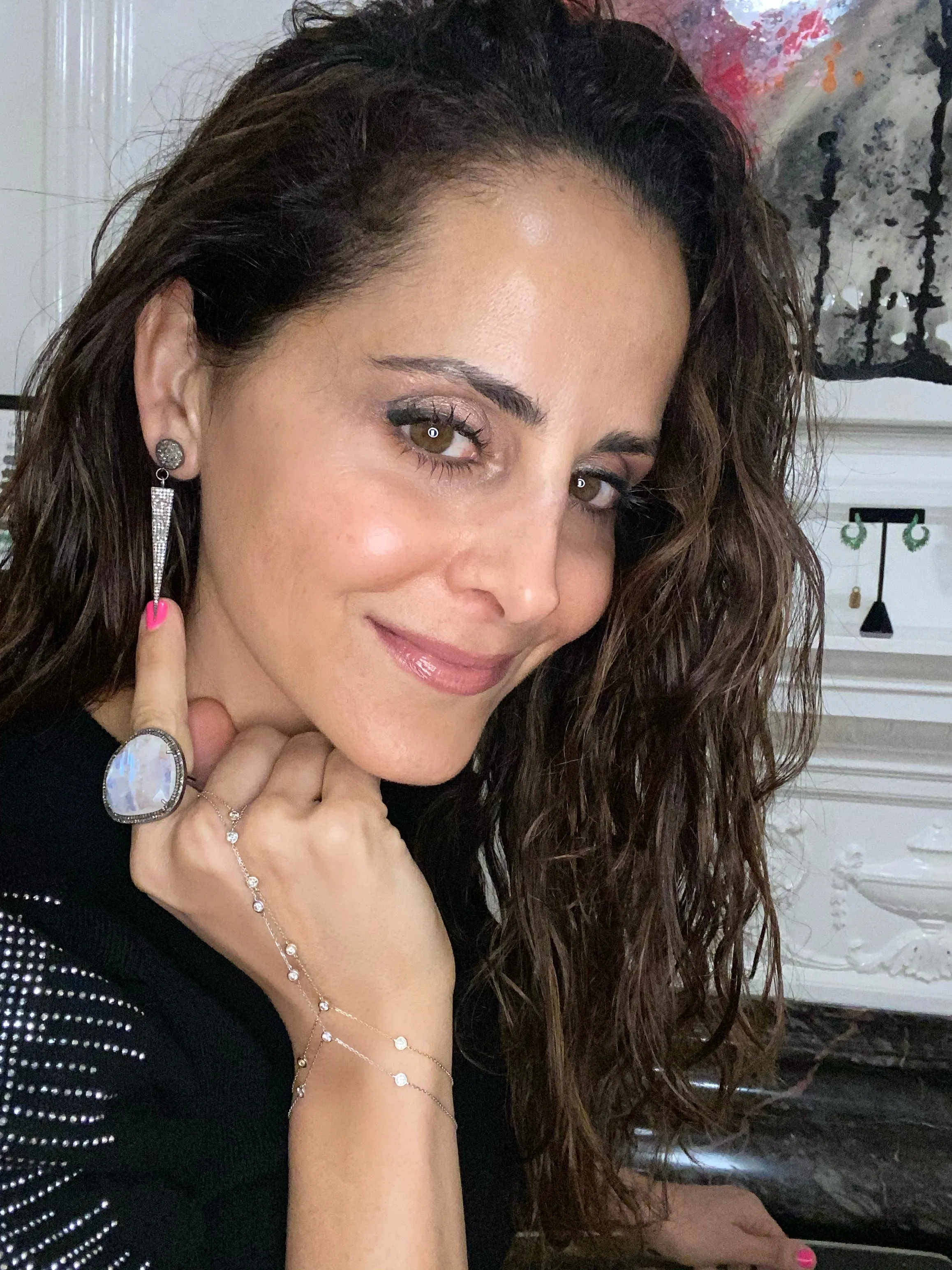 Diamond Dagger Earrings