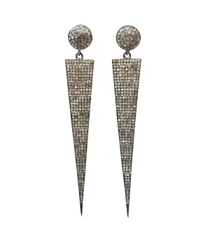 Diamond Dagger Earrings
