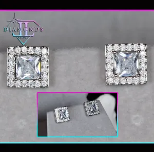Diamond Ear Studs | Womens Stud Earrings | Mens Diamond Ear Studs