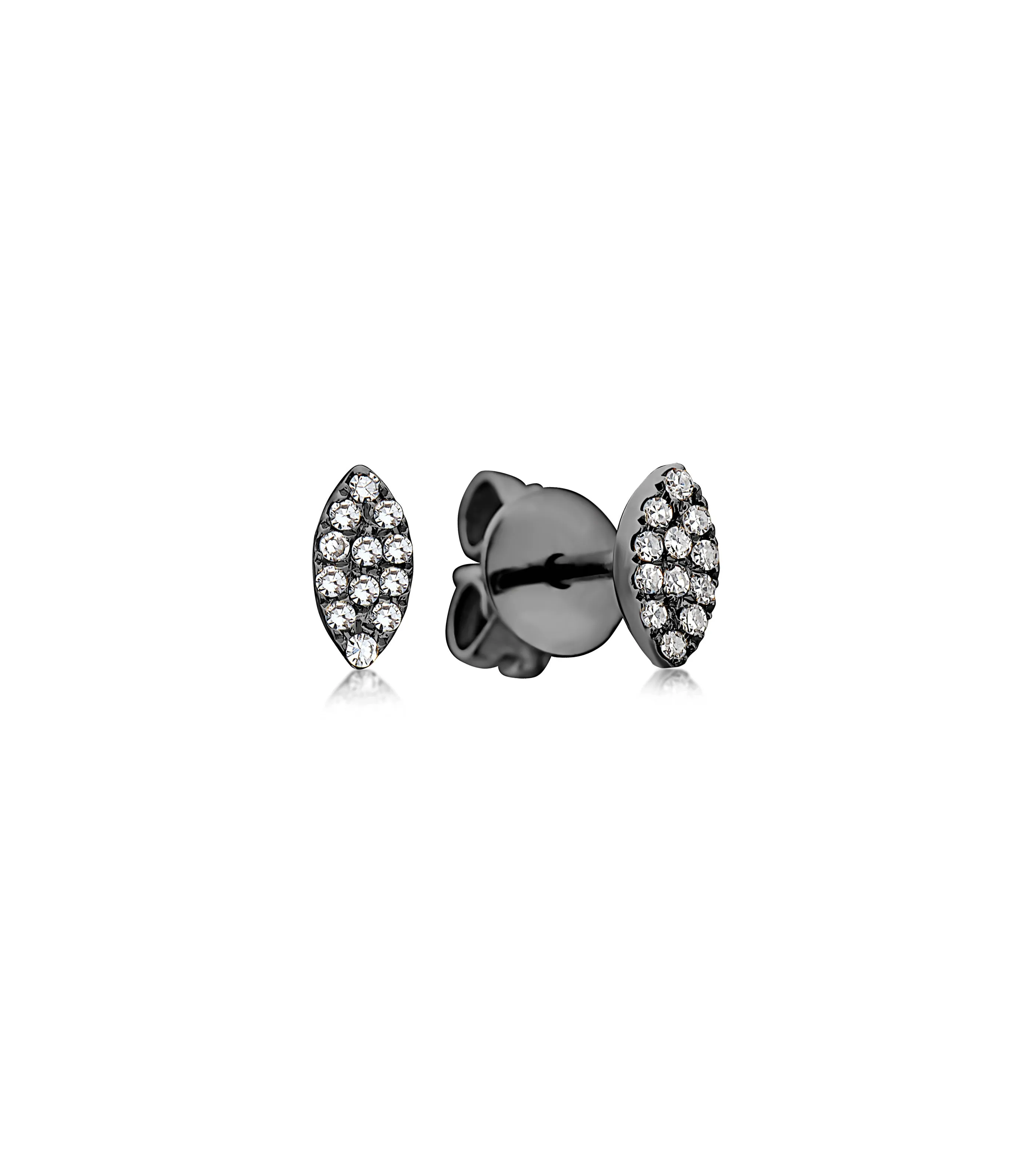 Diamond Marquise Stud Earring