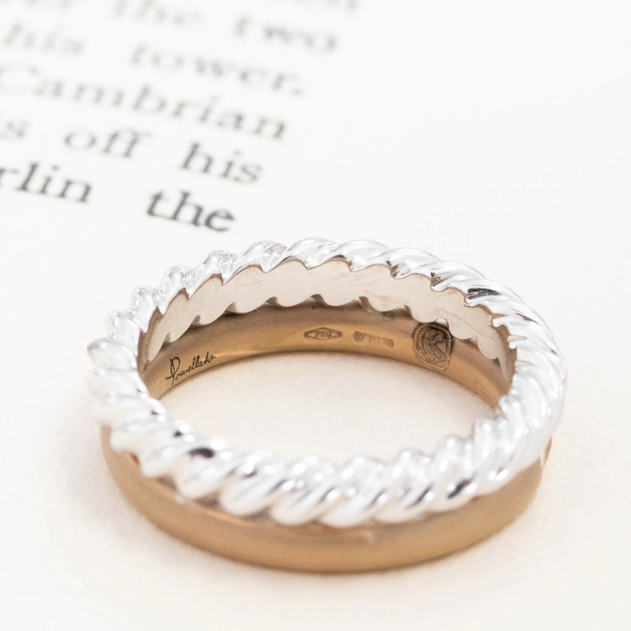 Diamond Rope Band by Pomellato