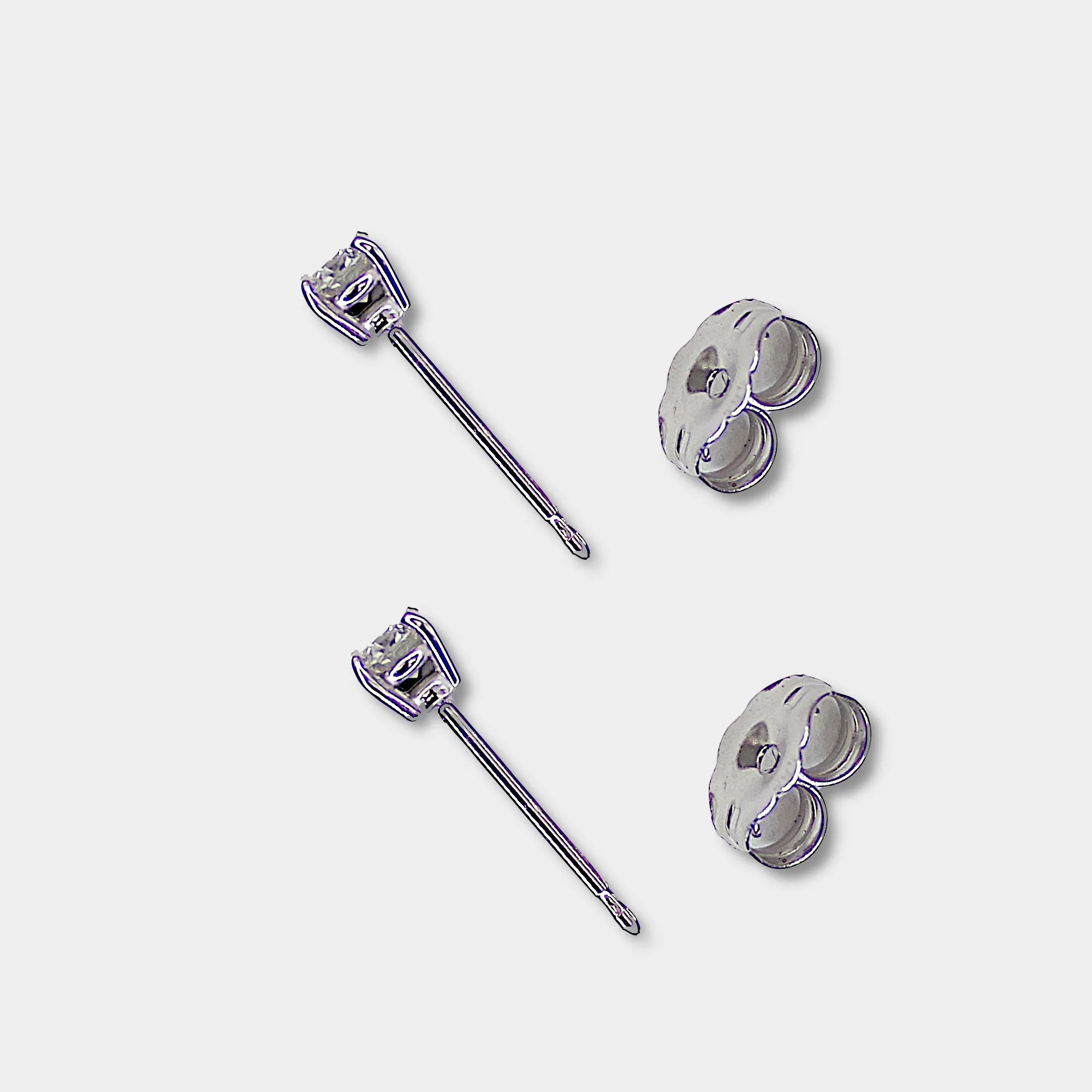 Diamond Stud Earrings, 0.17ct Total Weight