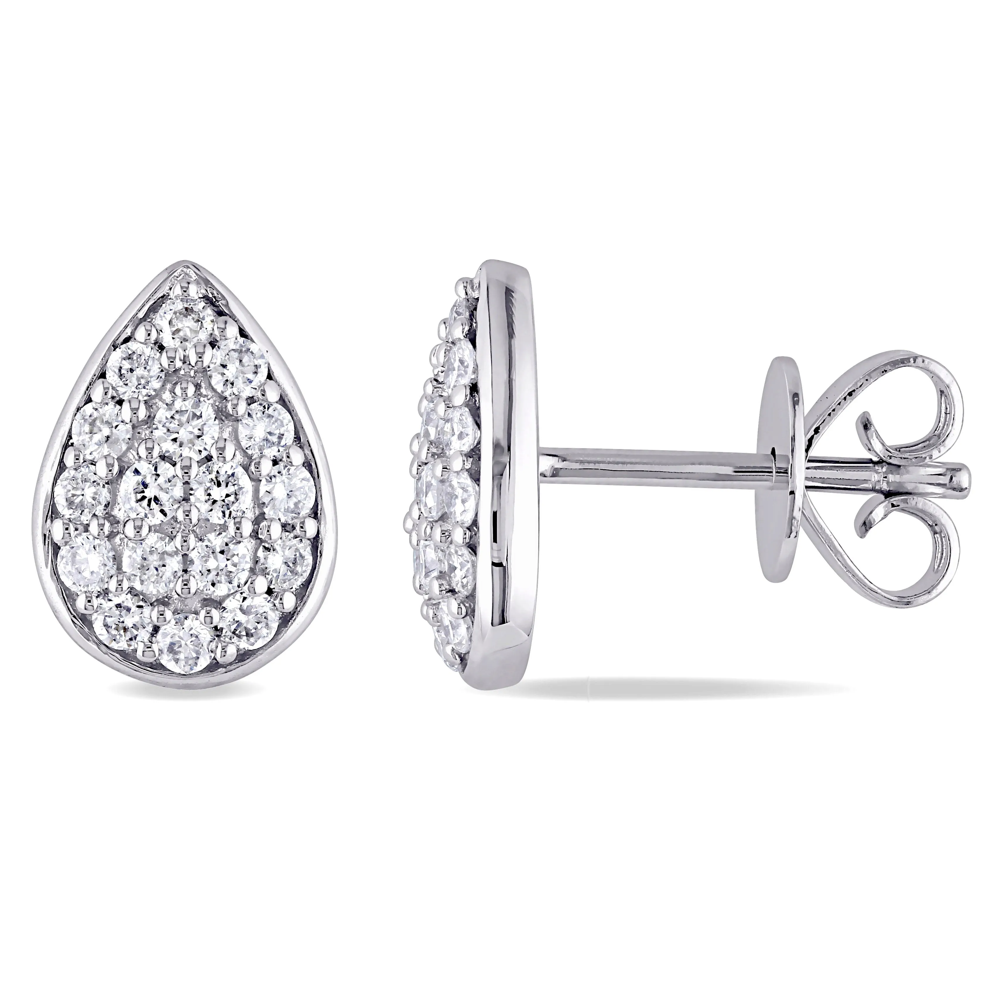 Diamond Teardrop Earrings