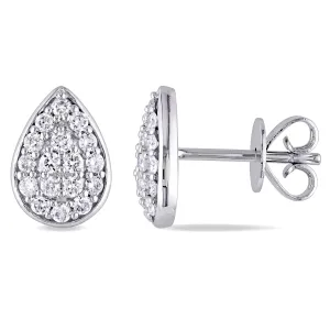 Diamond Teardrop Earrings