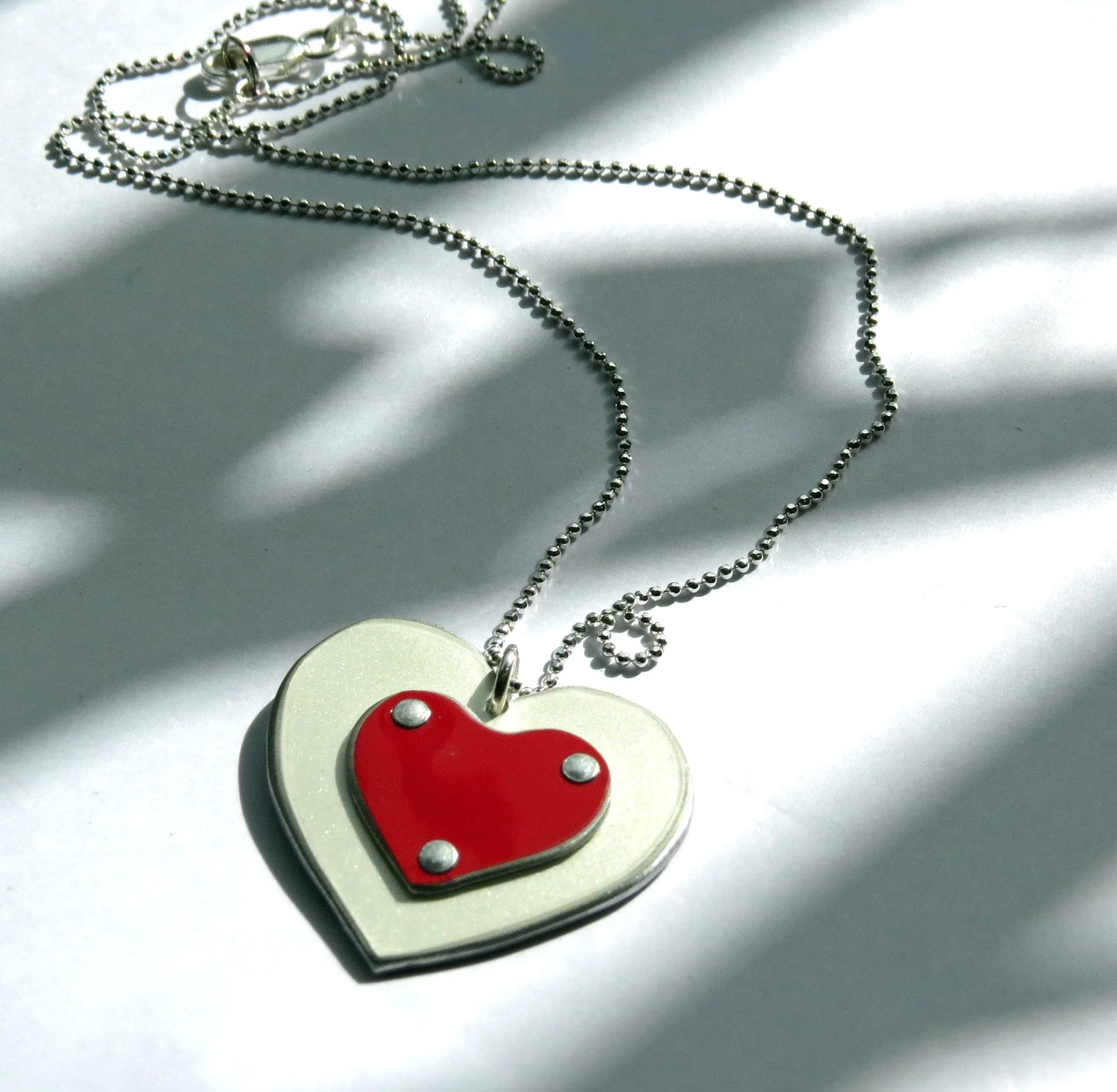 Double Heart Necklace