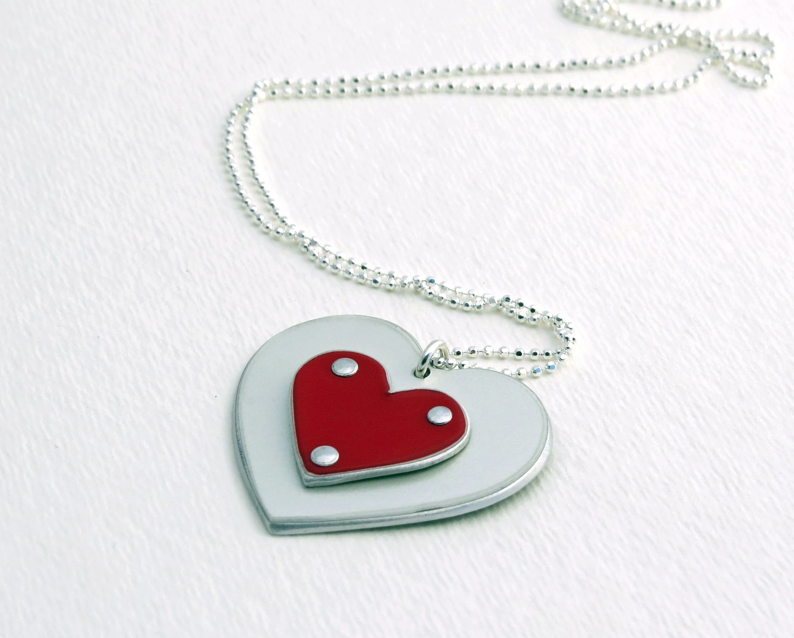 Double Heart Necklace