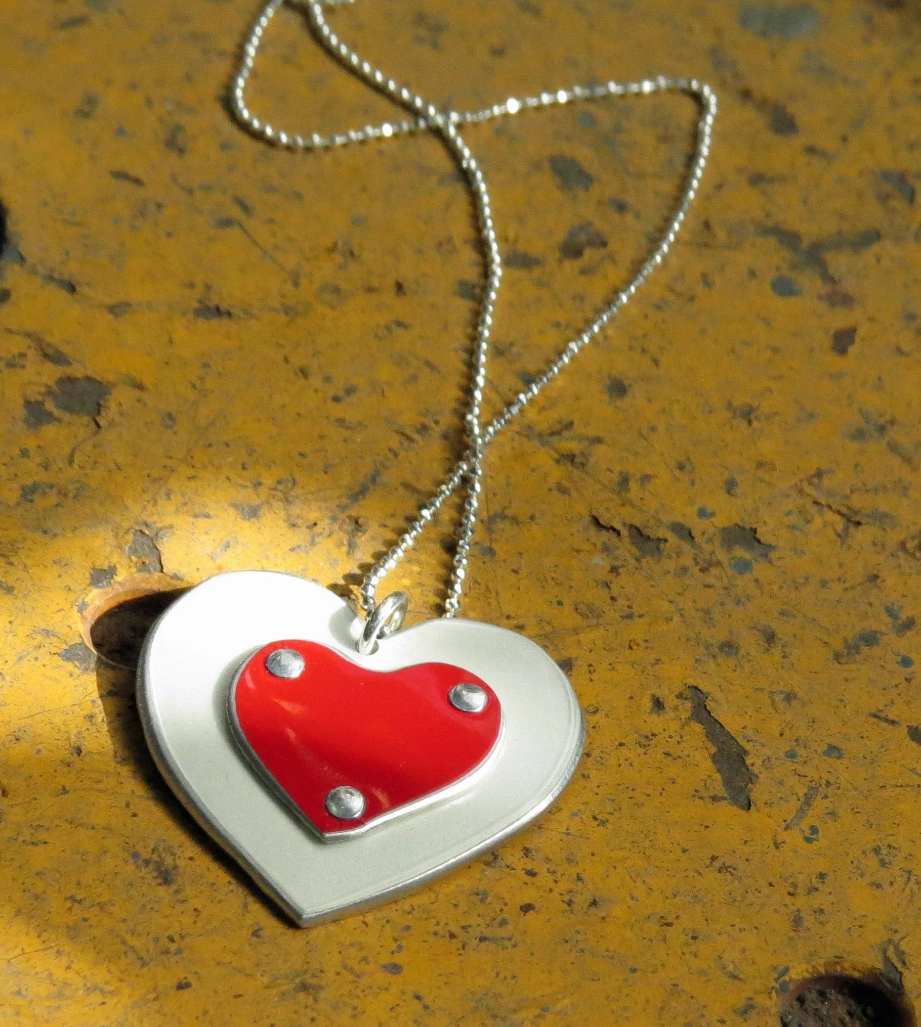 Double Heart Necklace