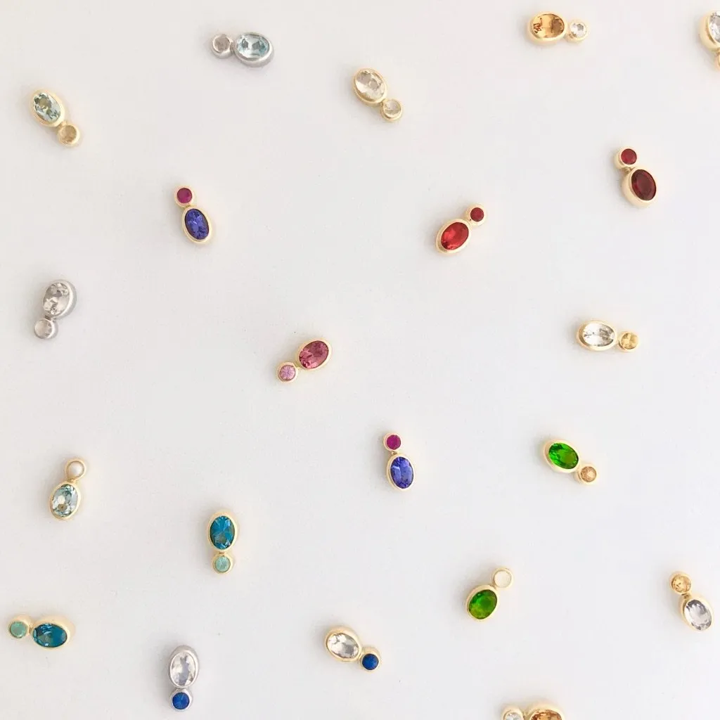 Double Stone Spectra Studs