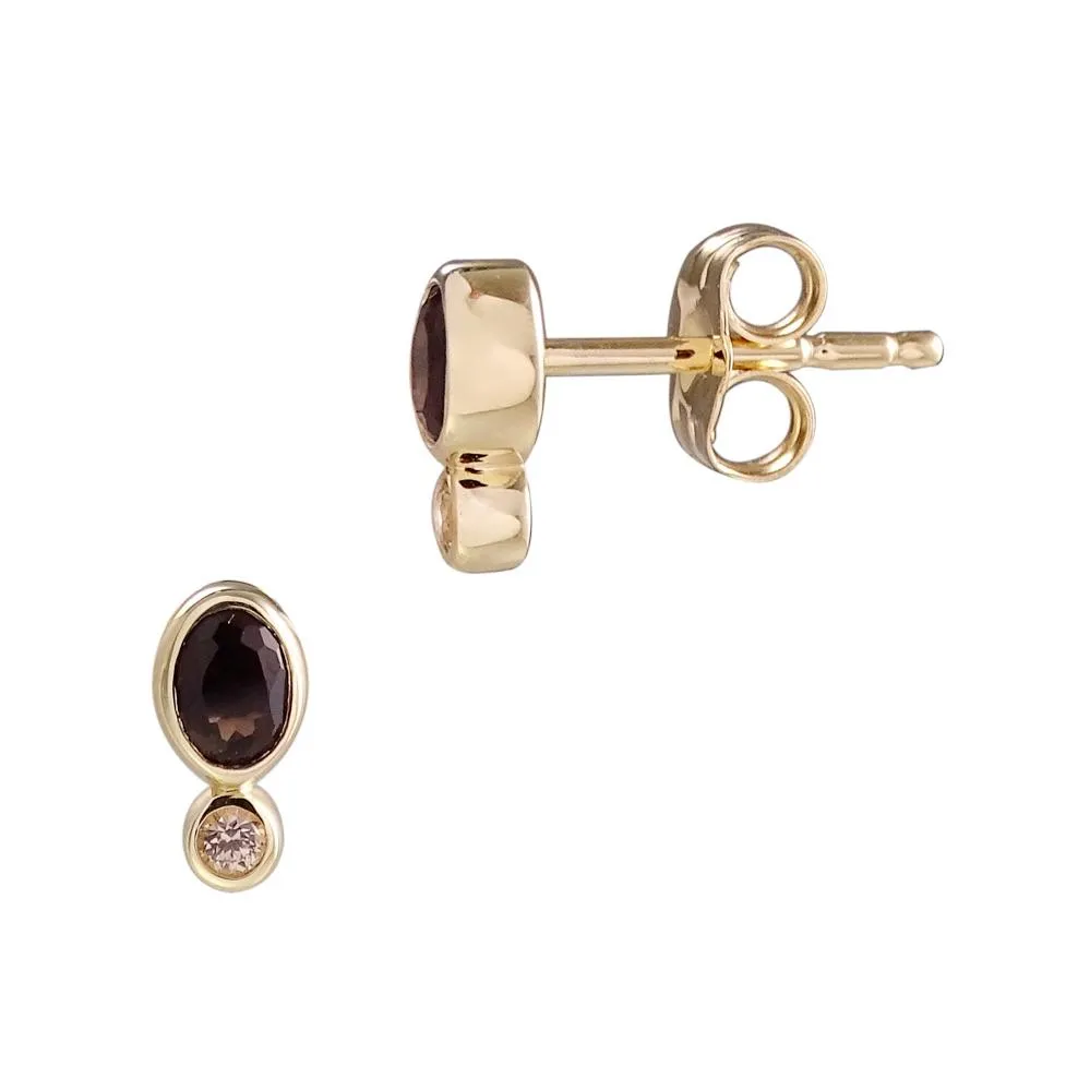 Double Stone Spectra Studs