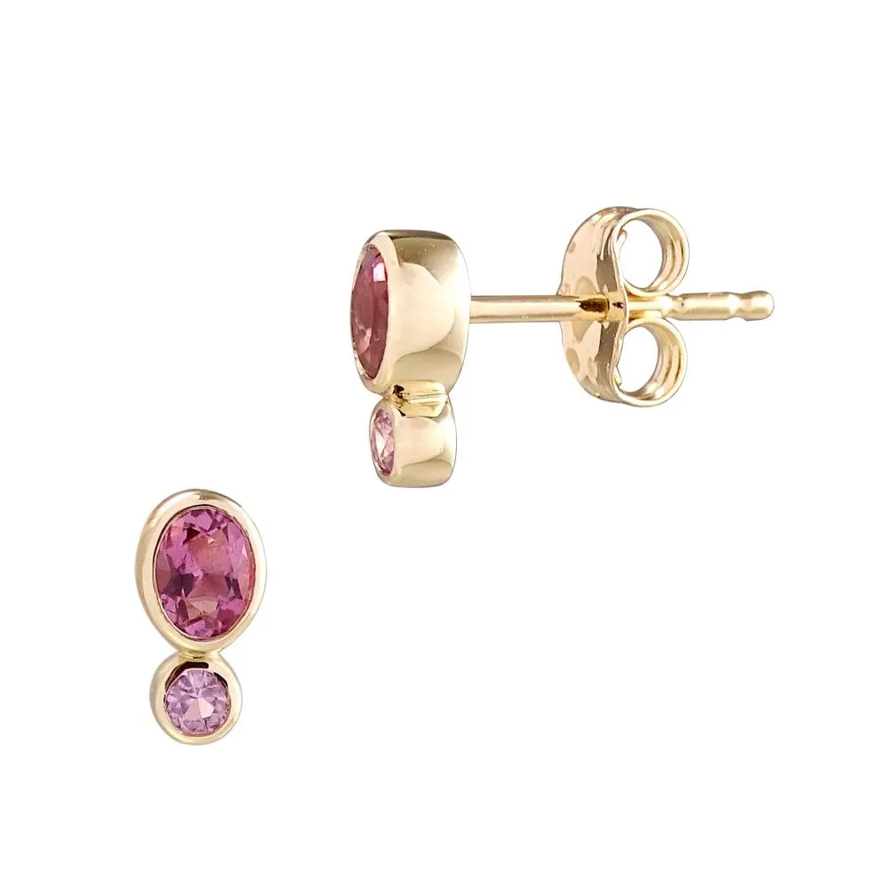 Double Stone Spectra Studs