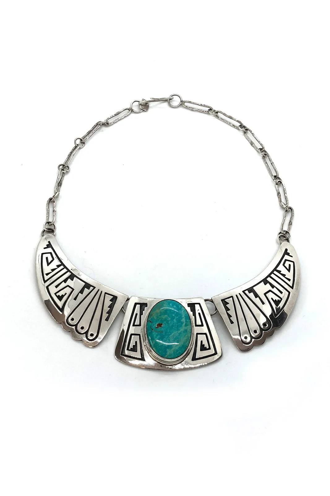 Everett and Mary Teller Turquoise Mountain Necklace