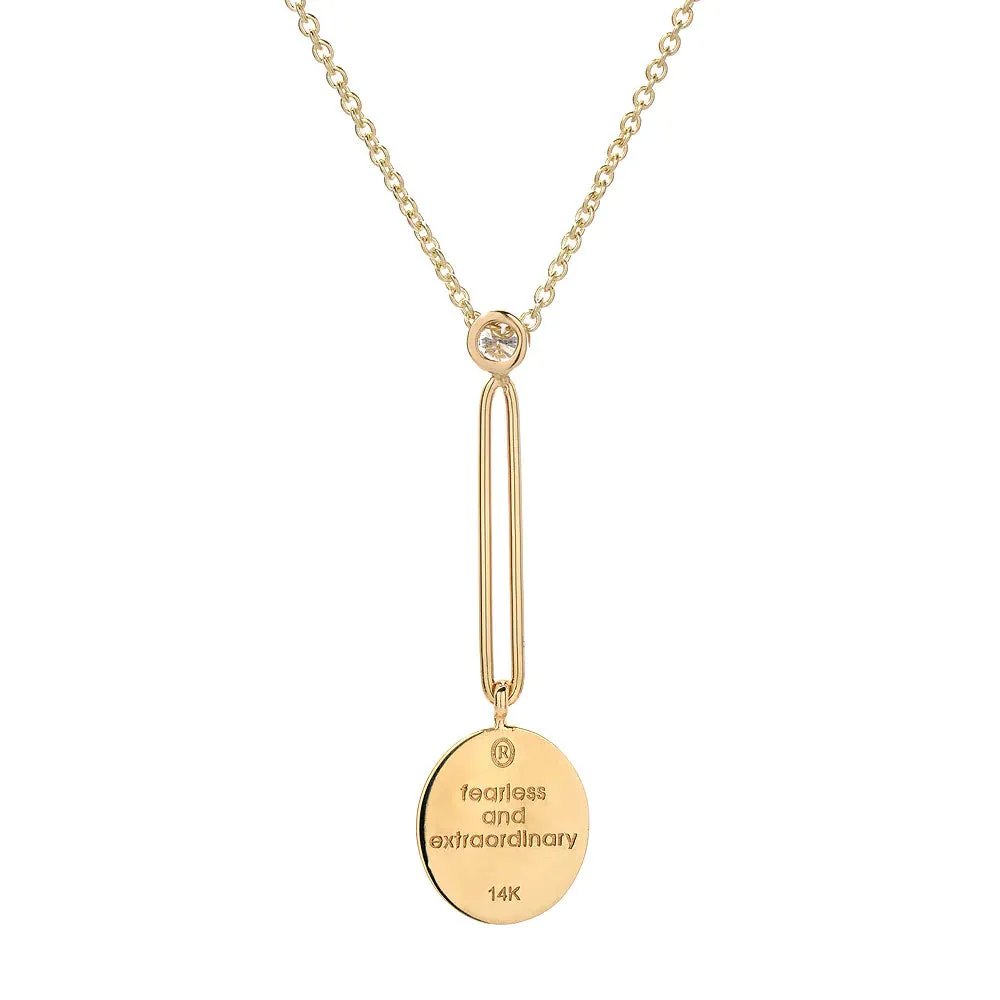 Fantasy Lion Signet Pendant Necklace