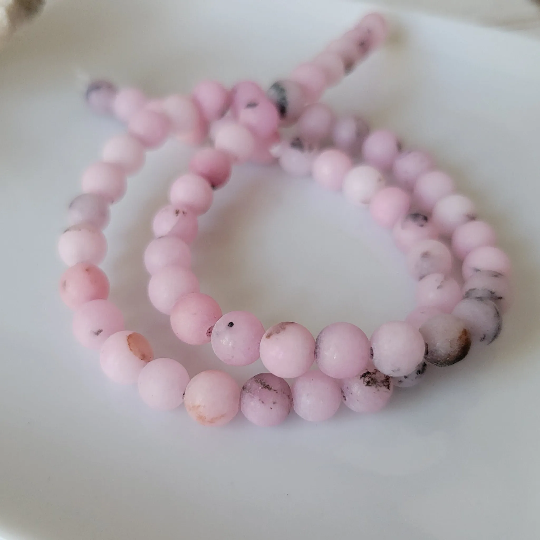 Girl's Natural Stone Bead Bracelets - 1 Add On Bracelet - Multiple Color Choices