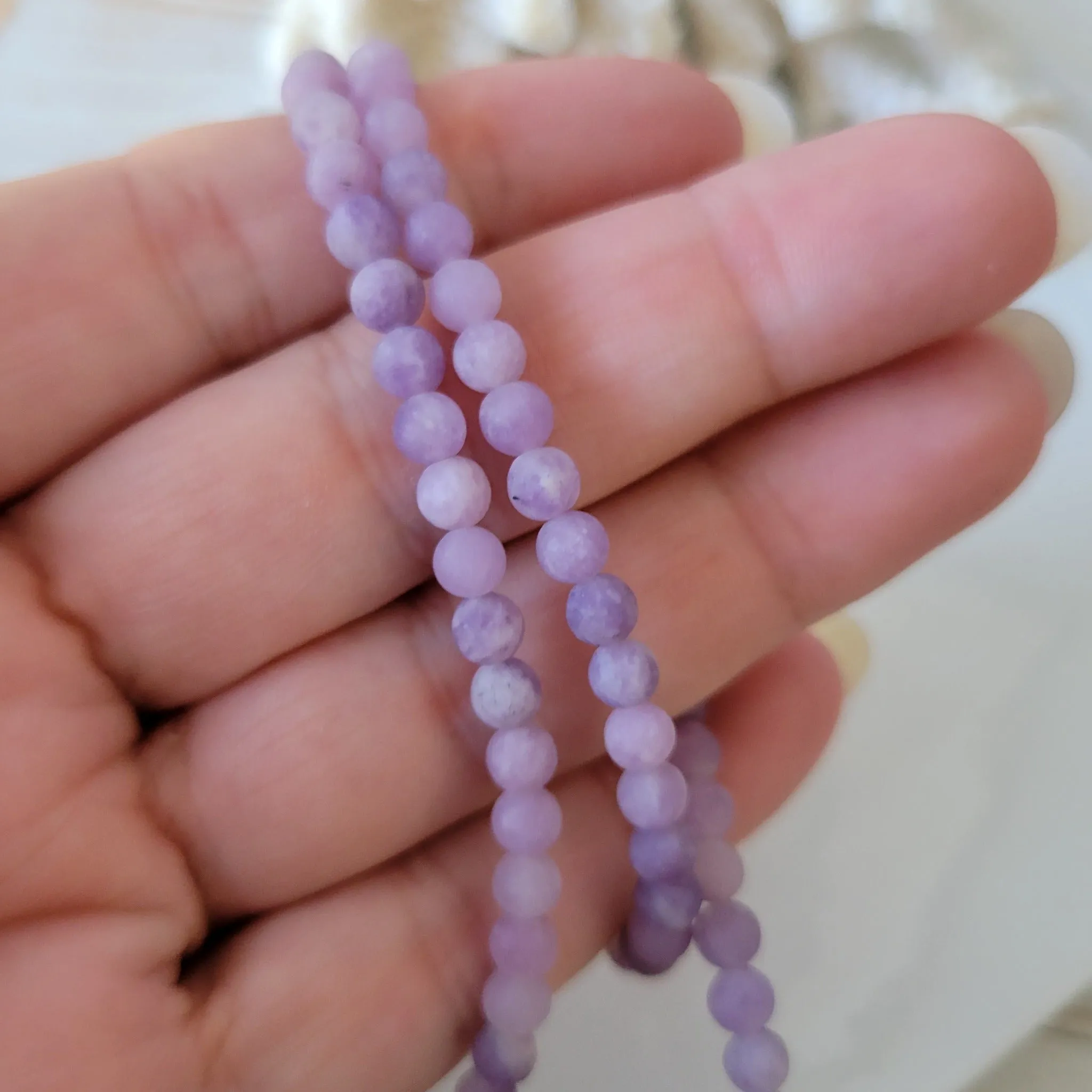 Girl's Natural Stone Bead Bracelets - 1 Add On Bracelet - Multiple Color Choices