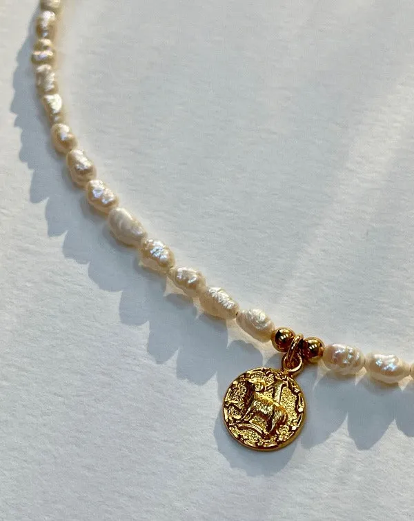 Gold Zodiac Necklace
