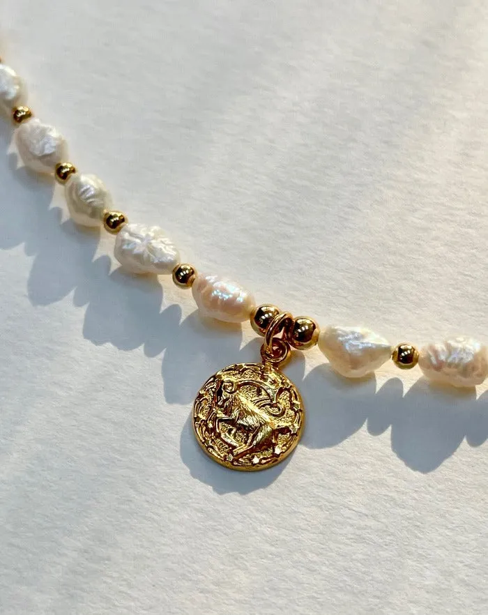 Gold Zodiac Necklace