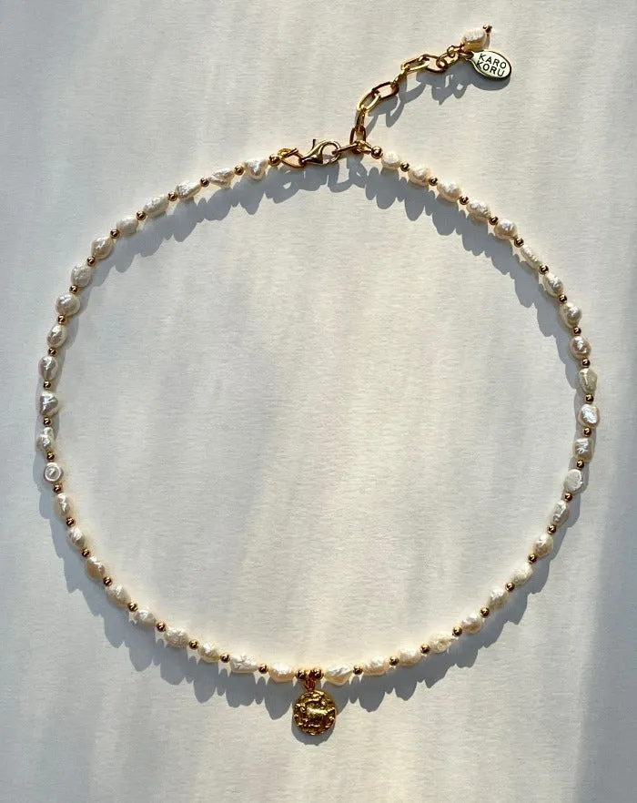 Gold Zodiac Necklace