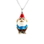 Hand Painted Ceramic Miniature Animal Necklaces