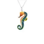 Hand Painted Ceramic Miniature Animal Necklaces