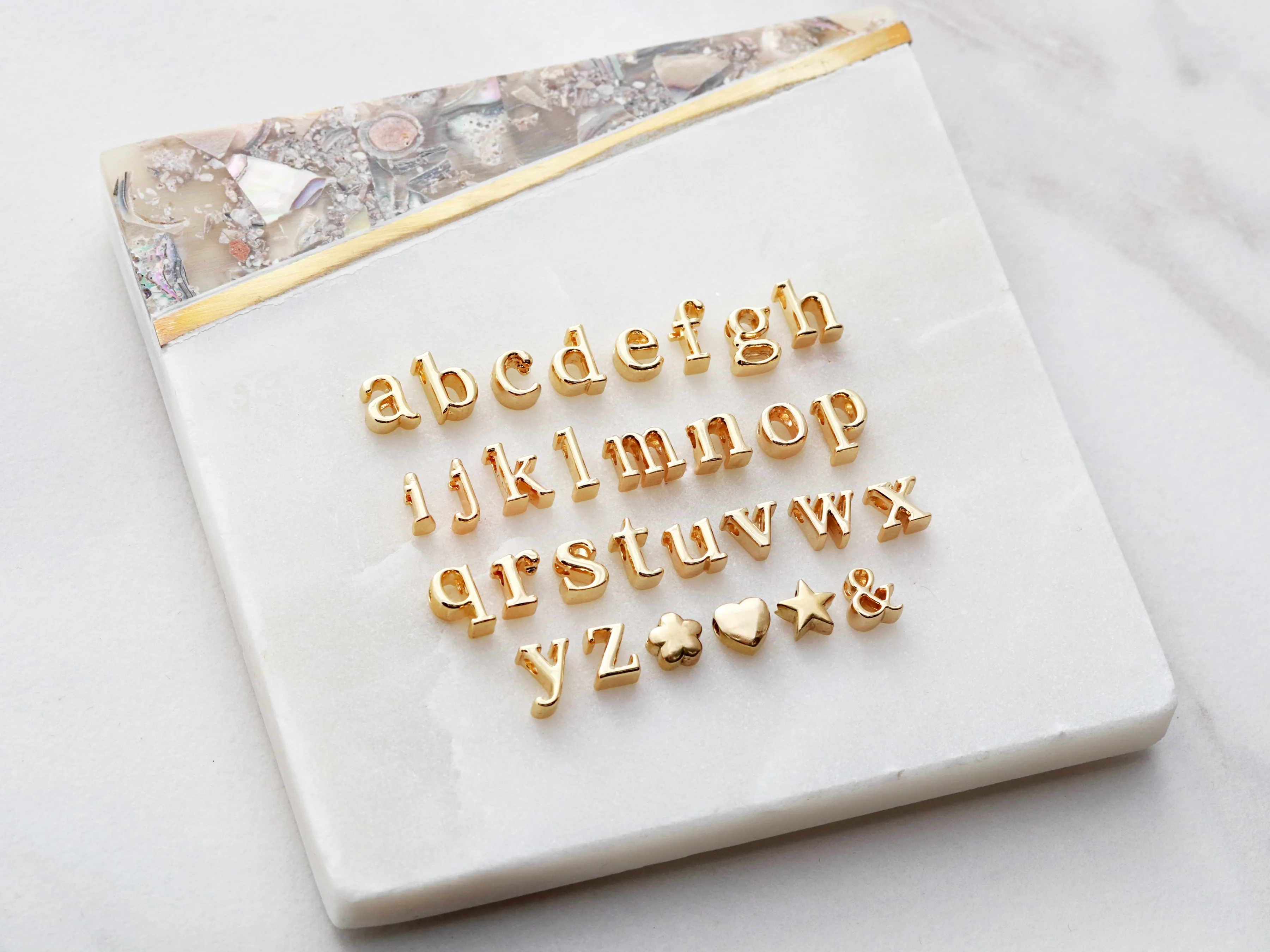 Heart Birthstone Initial Bracelet