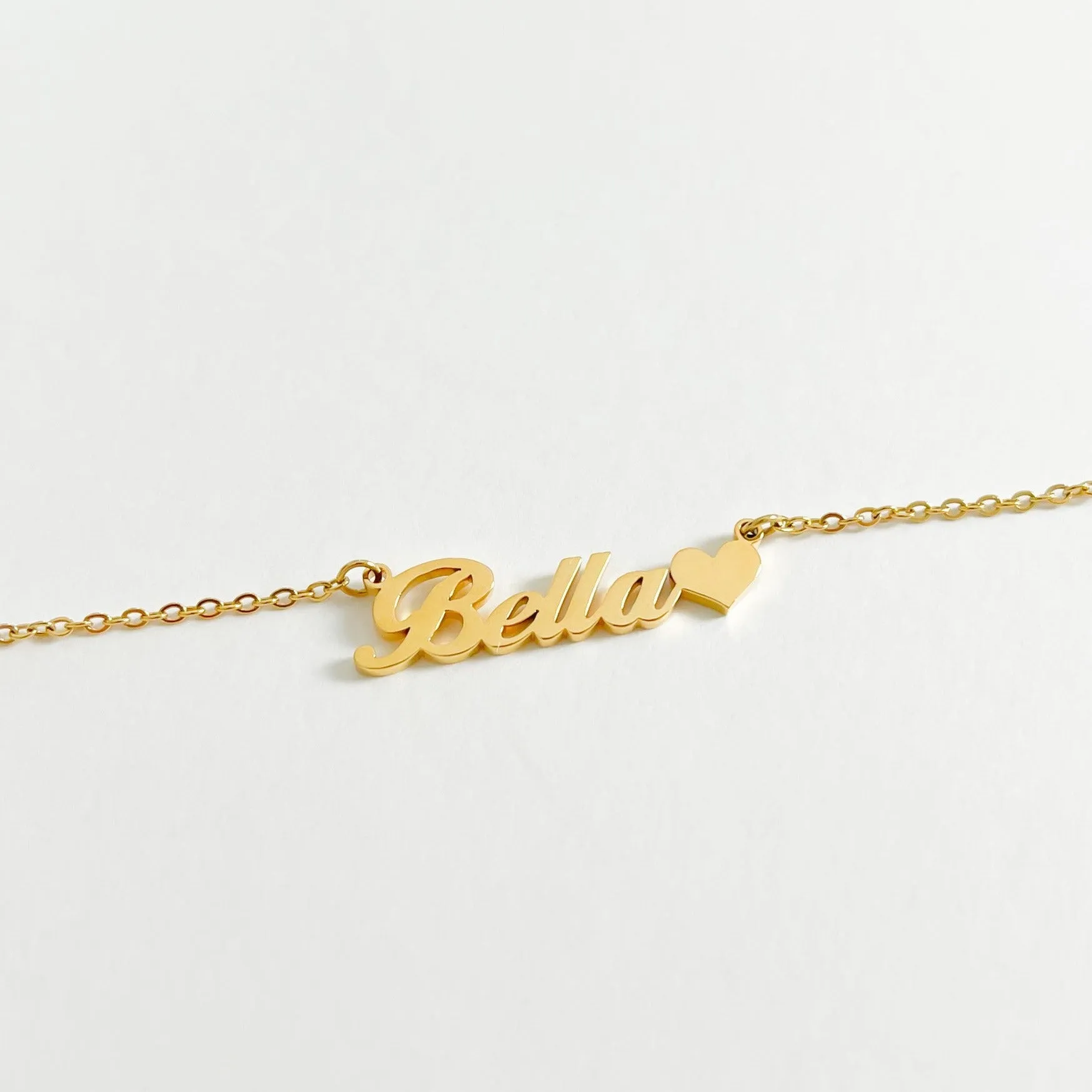Heart Name Bracelet