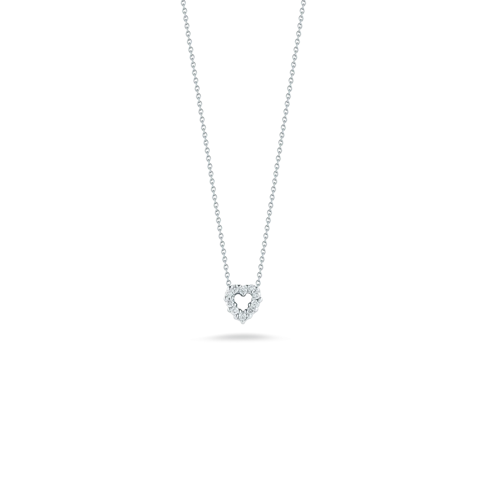 HEART PENDANT WITH DIAMONDS