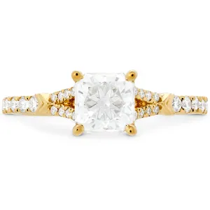 Hearts On Fire Cali Chic Rope Split Shank Diamond Engagement Ring