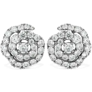 Hearts On Fire Lorelei Diamond Floral Diamond Earrings