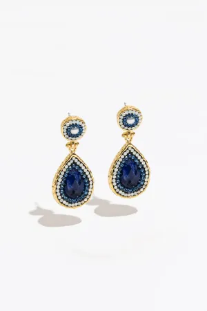Helen Earrings – Sapphire