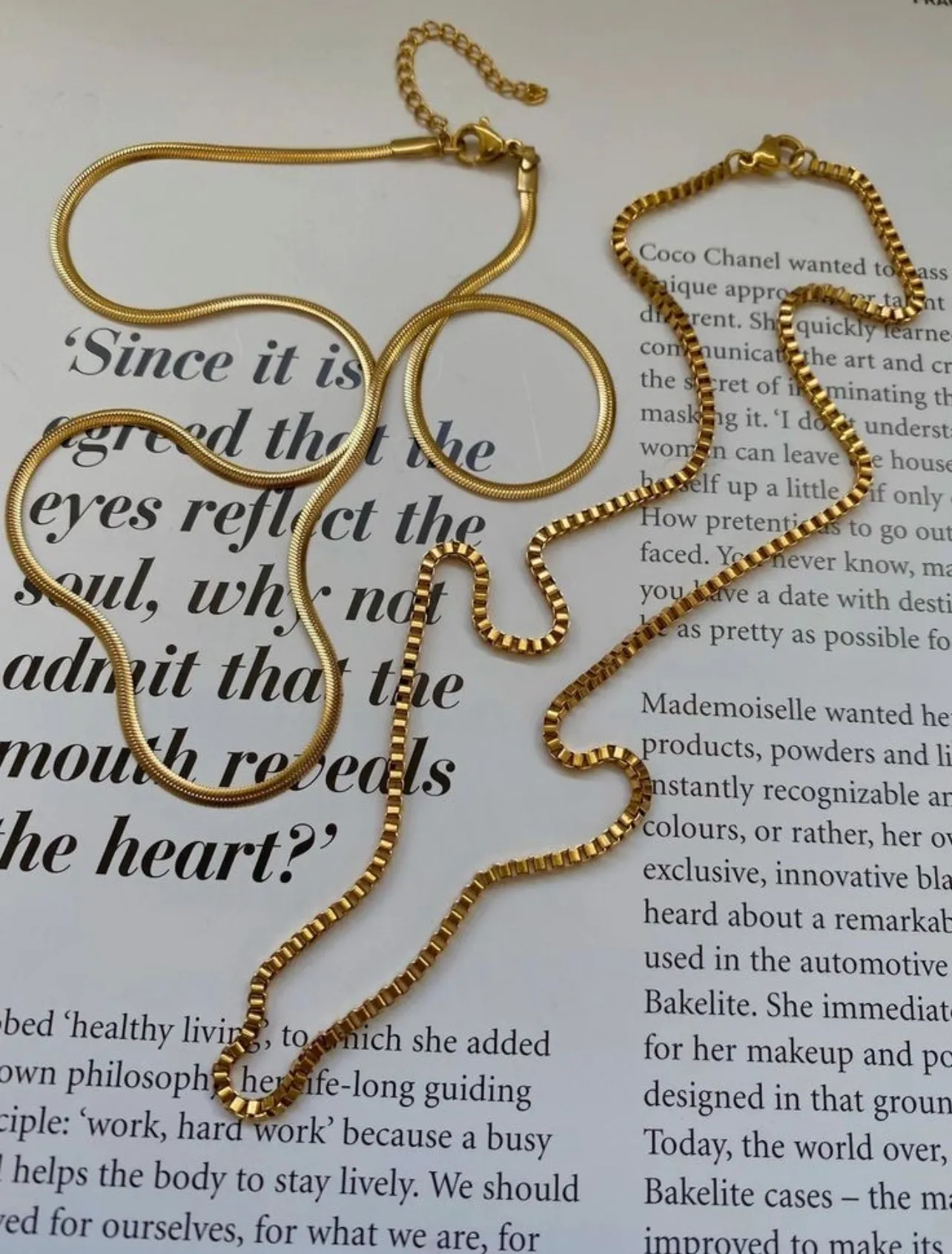 Henry Stacking Chain (18k Gold)