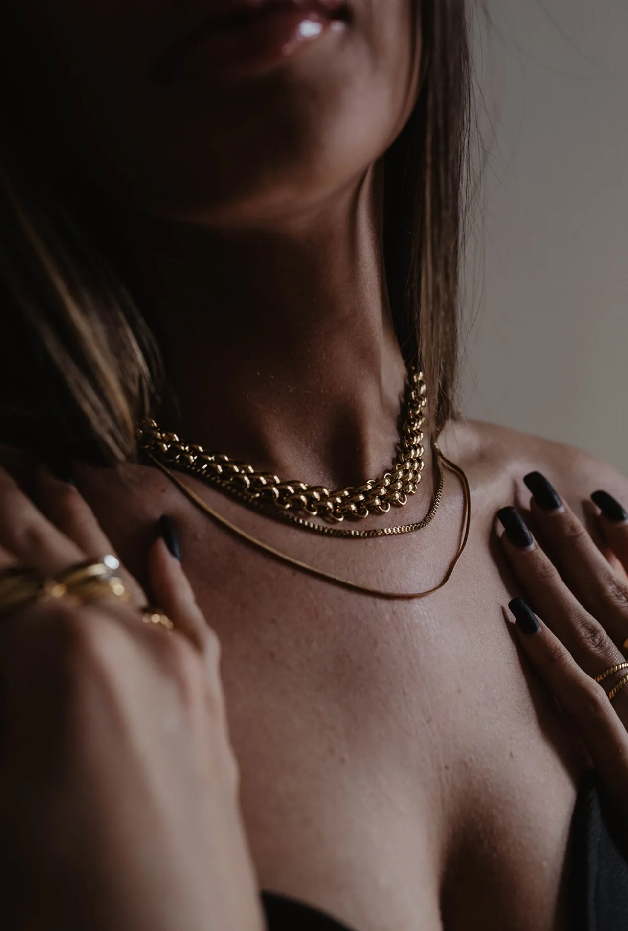 Henry Stacking Chain (18k Gold)