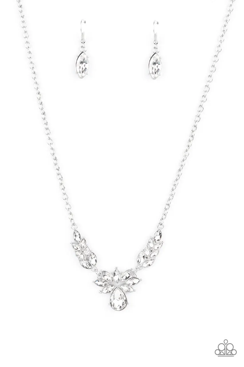 I Need Some HEIR White Paparazzi Necklace