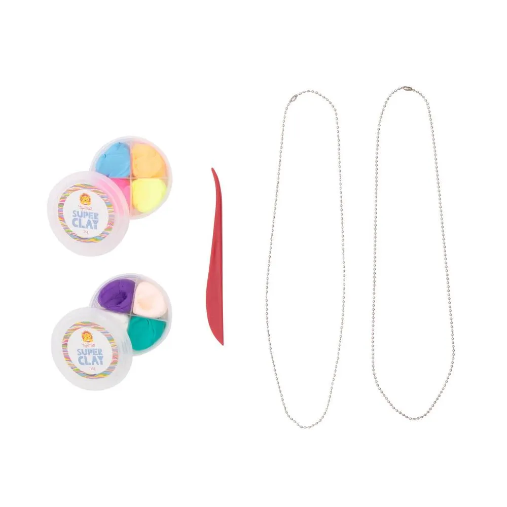 JEWELLERY DESIGN KIT SUPER CLAY NECKLACES