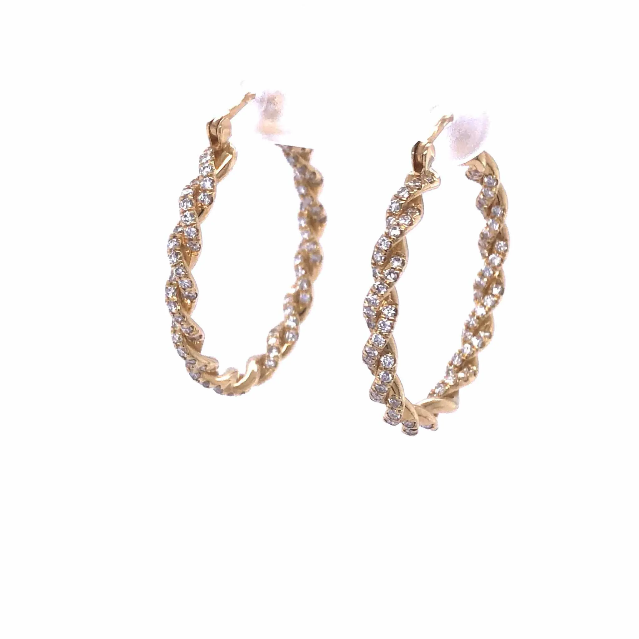 Joanna Diamond Hoop Earrings