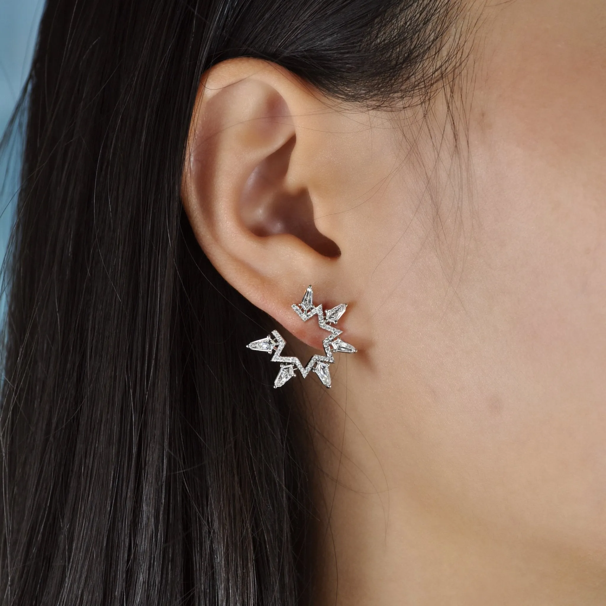 Kite Viveka Crescent Shape Earrings