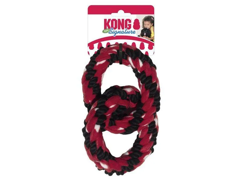 KONG Signature Rope Double Ring Tug