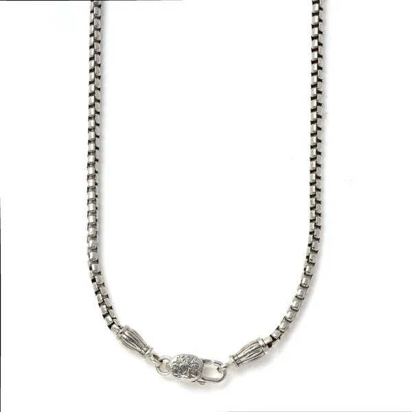 Konstantino Men's Sterling Silver & 18K gold Cross Necklace