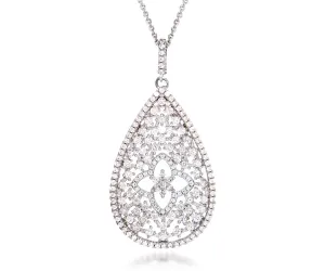 Lacey's Vintage Teardrop Necklace